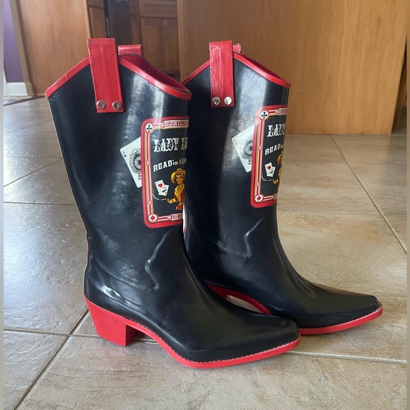 nomad rubber cowboy boots